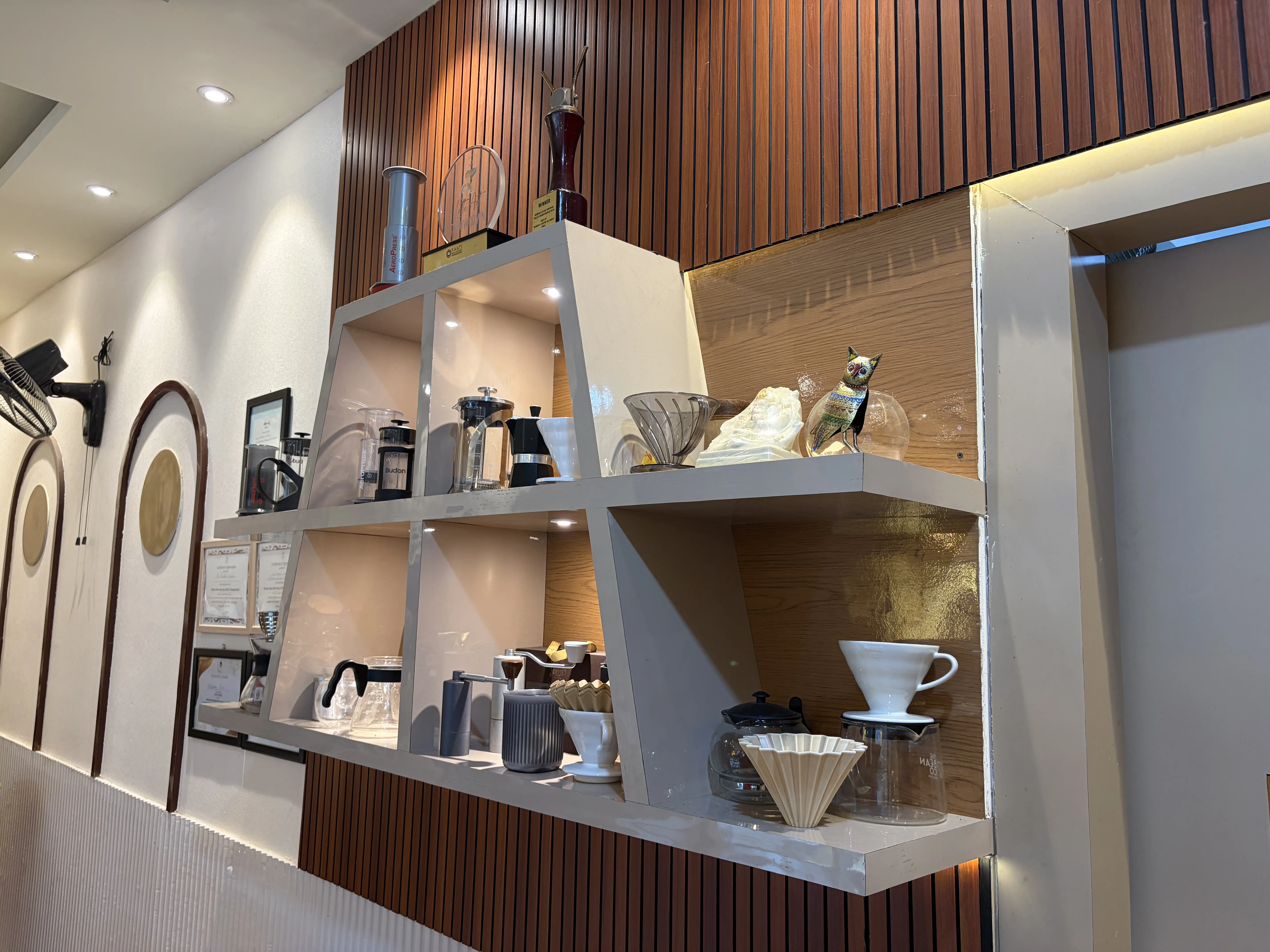 Brewing Trophies Shelf